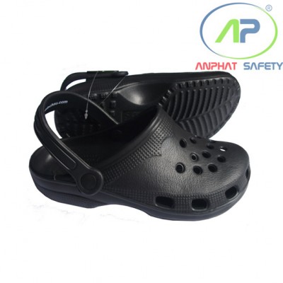 Giày nhựa đi mưa có lỗ, quai hậu Size 36